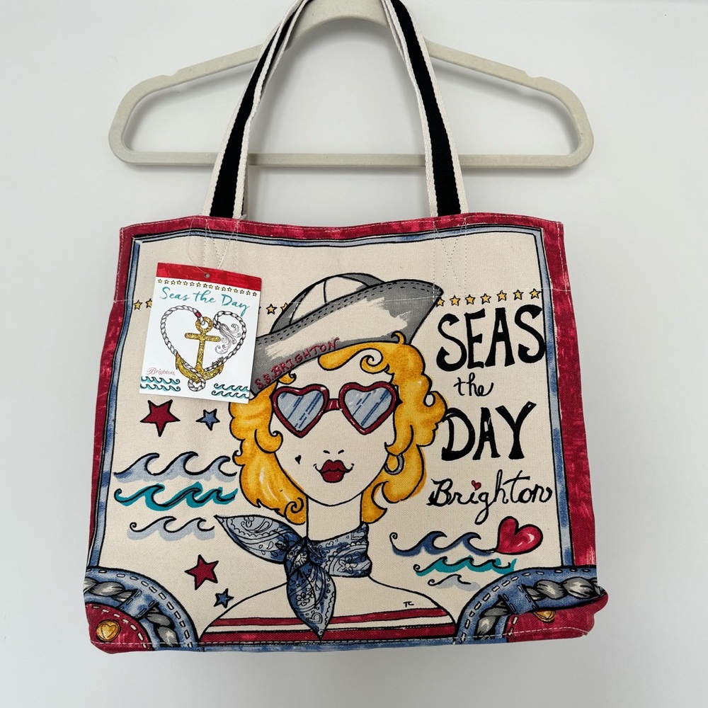 Brighton “Seas the Day” tote bag